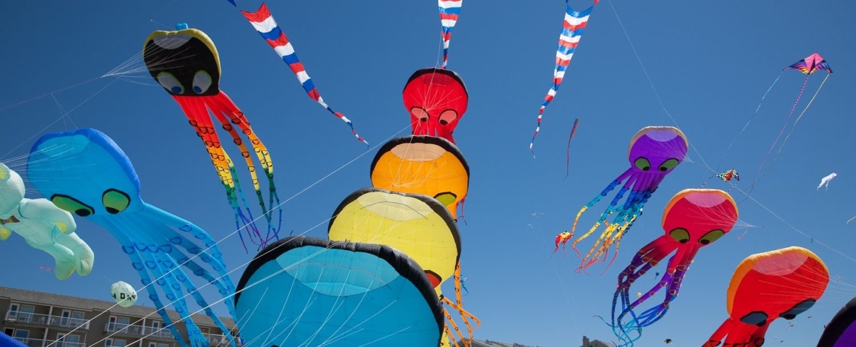 Octopus kites.