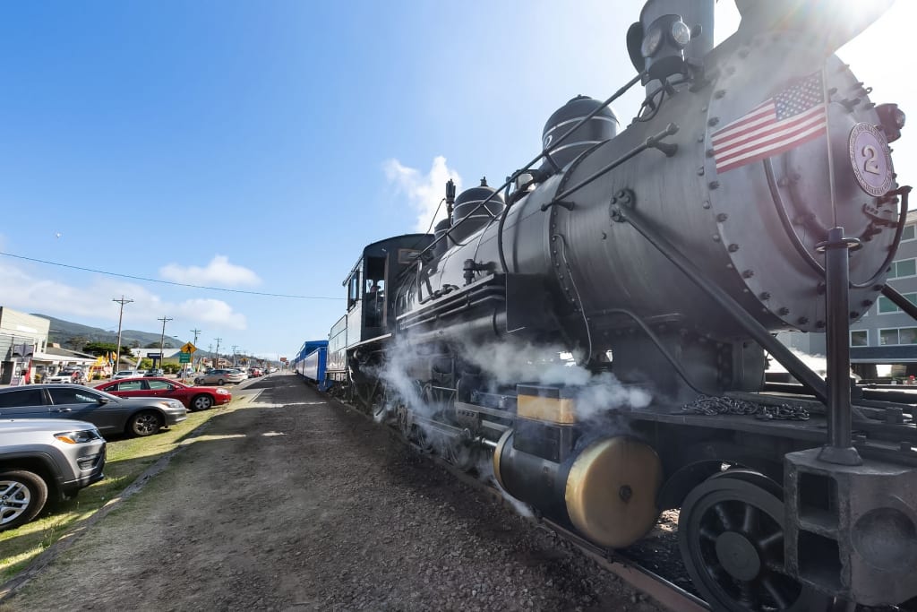 Steam engine train