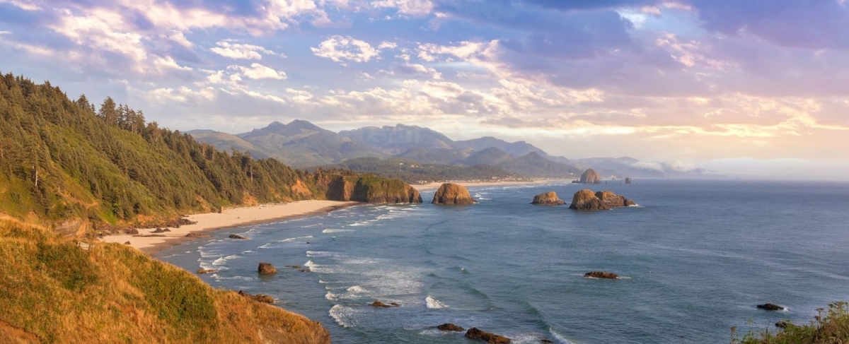 Ecola State Park coast.