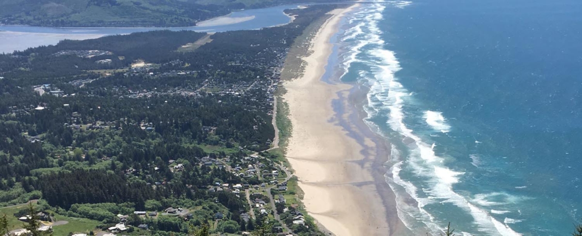 View from Neahkahnie Mountain Oregon Coast